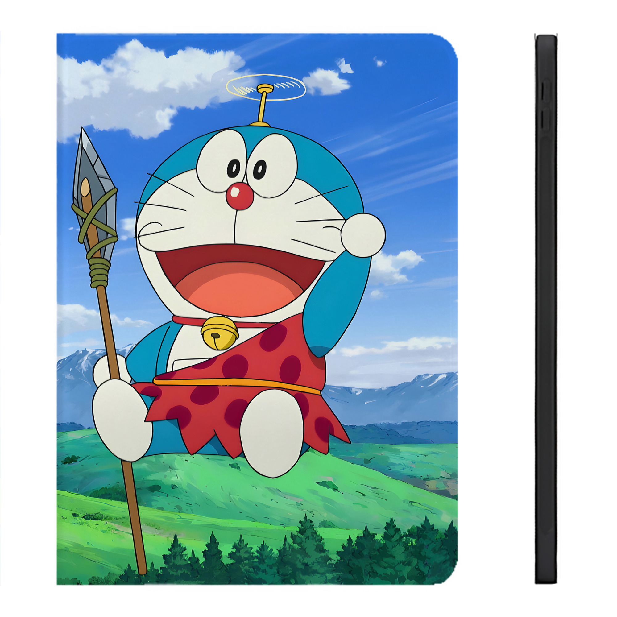（画像用） ドラえもん Doraemon IPadケース ペンホルダー付き ブックスタイルデザイン